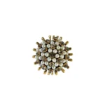 White Pearl Brooch