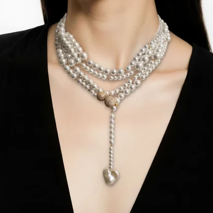 Pearl Crystal Necklace