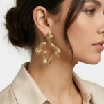 Gold No Color Earrings