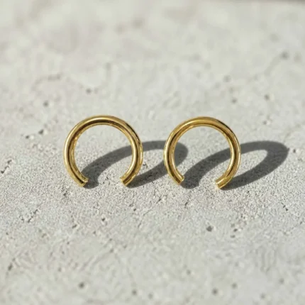 Gold No Color Earrings