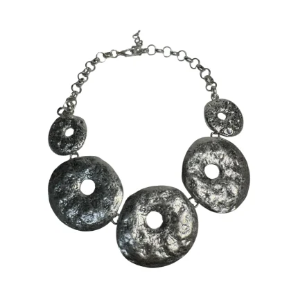 Large Silver Necklace