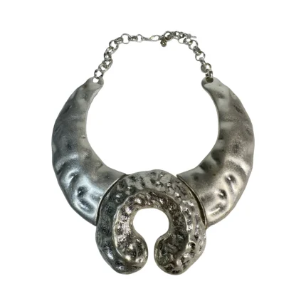 Large Silver Necklace