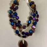 Mixed Colors Crystal Necklace
