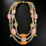 Mixed Colors Crystal Necklace