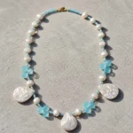 Crystal Pearls Necklace