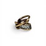 Swarovski Gold Piercing