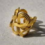 Gold No Color Ring