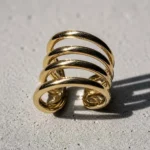 Gold No Color Ring