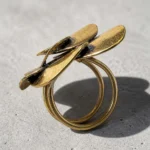 Gold No Color Ring